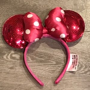 Disney Parks Sequin Minnie Headband